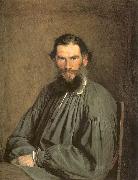 Kramskoy, Ivan Nikolaevich Portrait of the Writer Leo Tolstoy oil painting picture wholesale